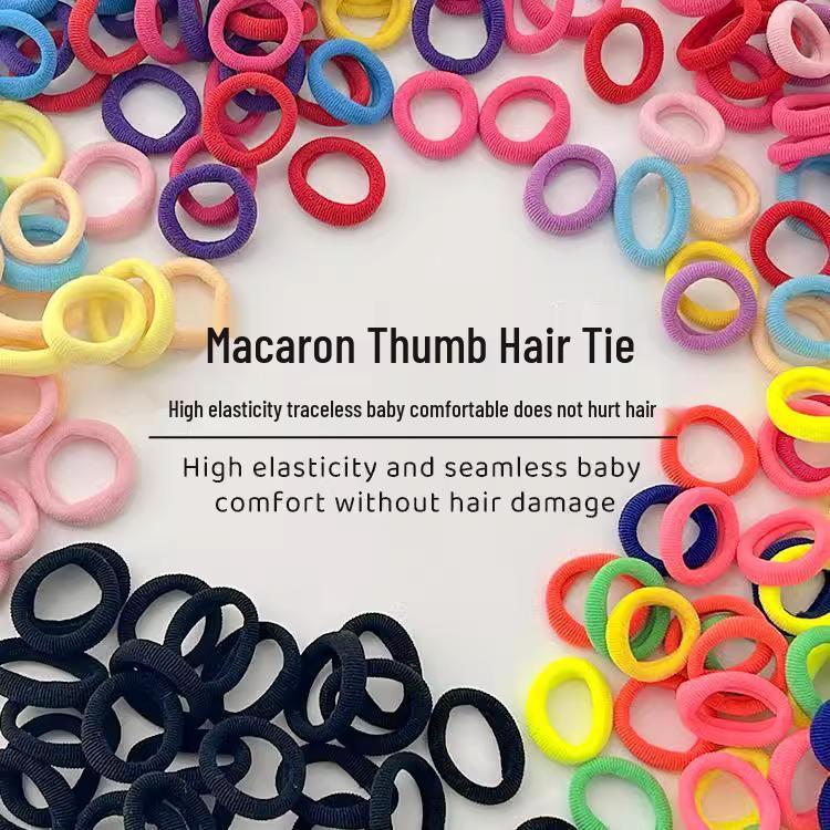 Non-Damage Hair Ties: Baby & Girls' Rubber Bands, Women's Hair Accessories, Infant Headwear