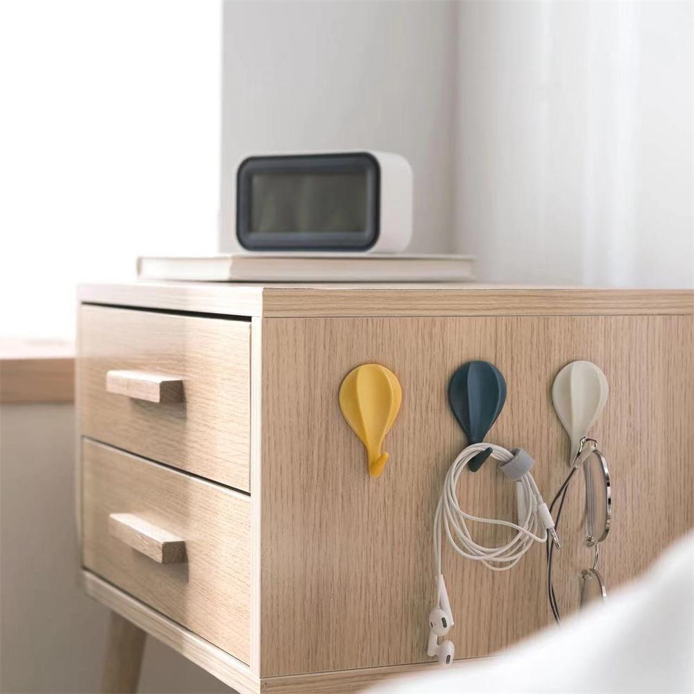 1/2PCS Key Hook High-quality Beautiful And Practical Material Abs Material Size 6.5cm  4cm Hook Home Decoration Hard And Smooth