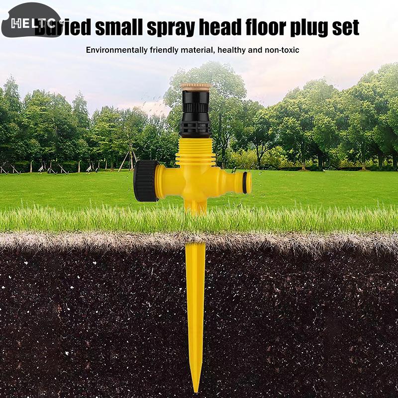 1PCS Automatic Barb Rocker Impact Sprinkler 360° Rotation Automatic Garden Sprinkler - Perfect For Lawns,Farms,And Greenhouses