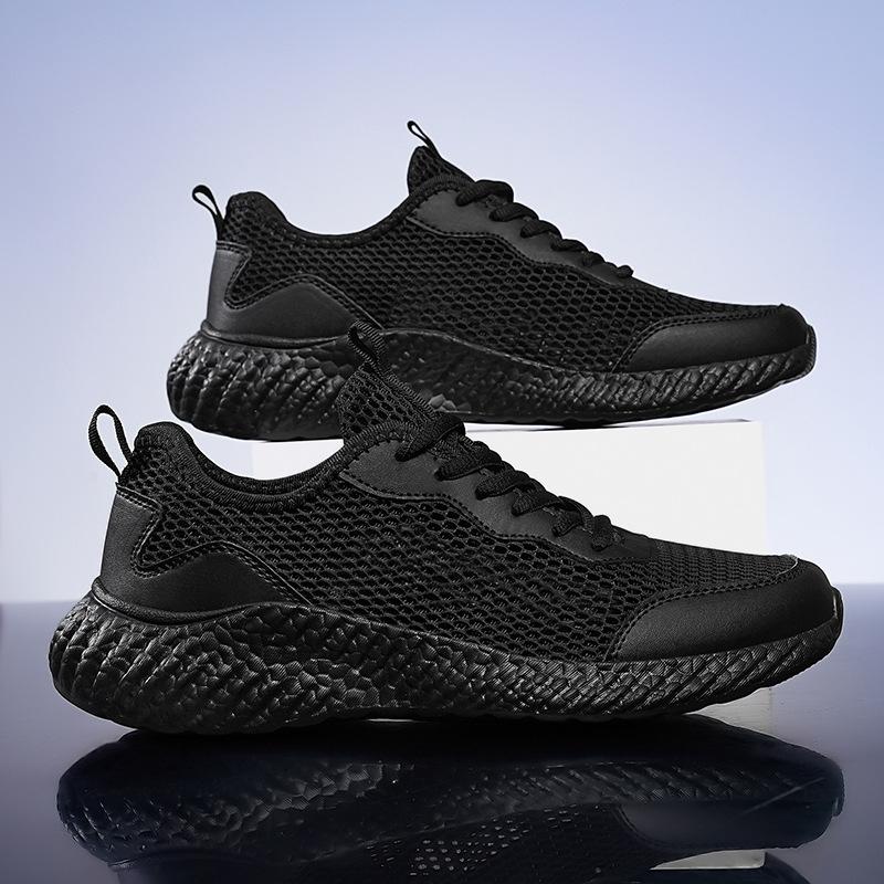 Summer Large Size Mesh Breathable Men's Shoes Versatile and Lightweight Casual Sports Fitness Running Shoes Casual Shoes