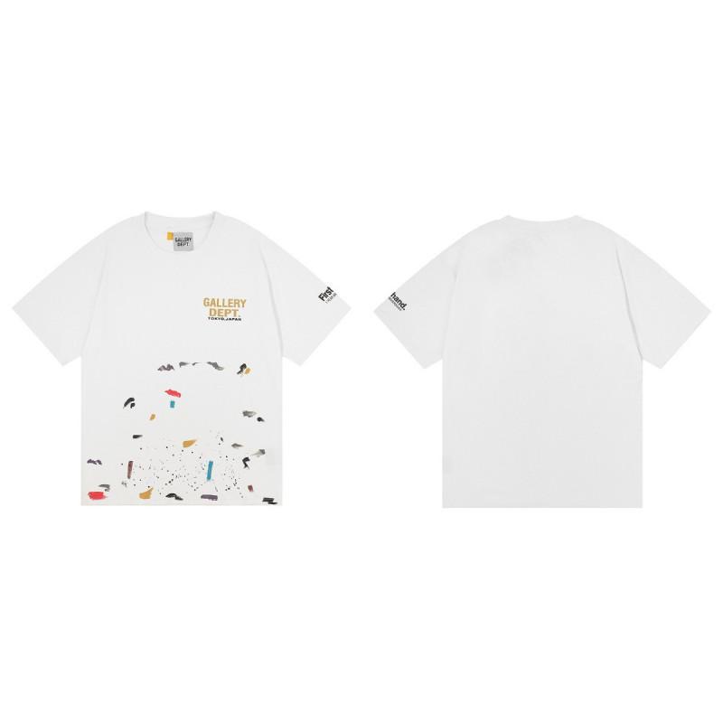 Premium Cotton Graphic Tee Streetwear Oversized Short Sleeve T-Shirt Men Loose Fit Letter Print Washed Vintage Style