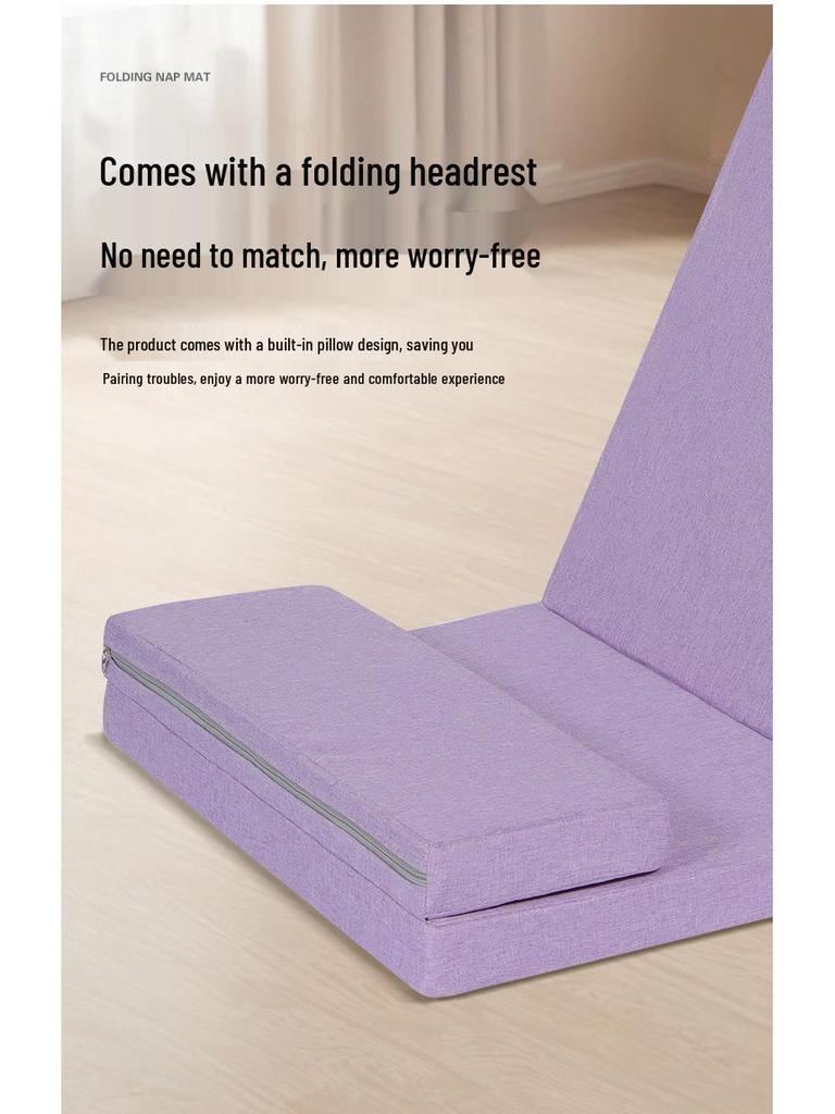 School-Approved Folding Nap Mat for Students and Adults - Portable and Office-Friendly