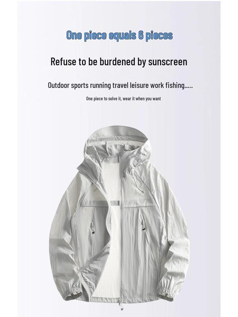 2026 Lightweight Ice Silk Anti-UV Sun Protection Clothing for Women & Men - Summer Cooling Outdoor Wear