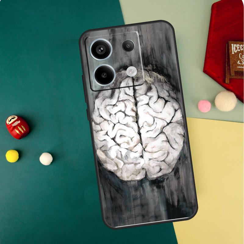 Anatomy Brain Case For Xiaomi Redmi Note 13 14 12 11 10 15 Pro Plus Redmi 13 15 14C 13C 15C 10C 12C Funda