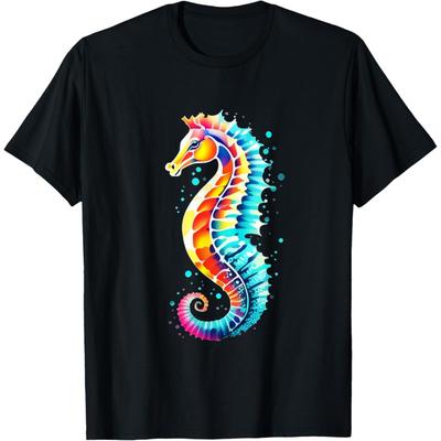 Seahorse Sea Ocean Sea Animals Underwater World Seahorse T-Shirt