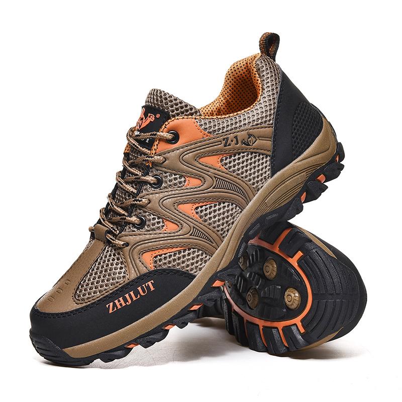 36-44Men's/Women's Mesh Breathable Hiking Shoes Fashion Wear-resistant Non-slip Hiking Sneakers