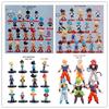 Dragon Ball Z Super Saiyan Son Goku Anime Figure Son Gohan Vegeta Broly Piccolo Majin Buu Set Action Figurine Model Gifts Toy