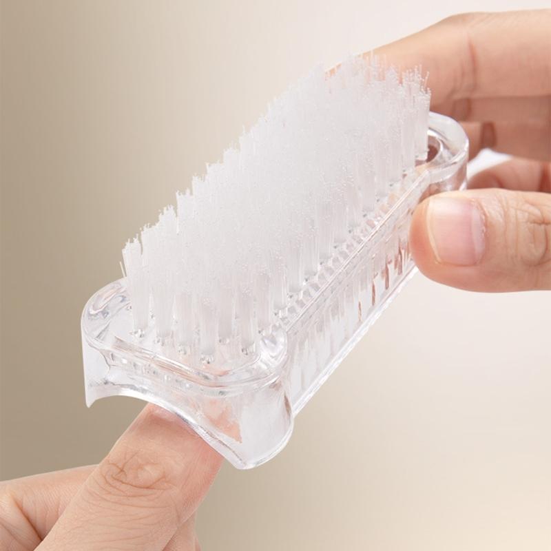 Convenient Nail Brush For Efficient Nail Cleaning And Maintenance Fingernail Ceaning Tool for Salon Home and Travel Use
