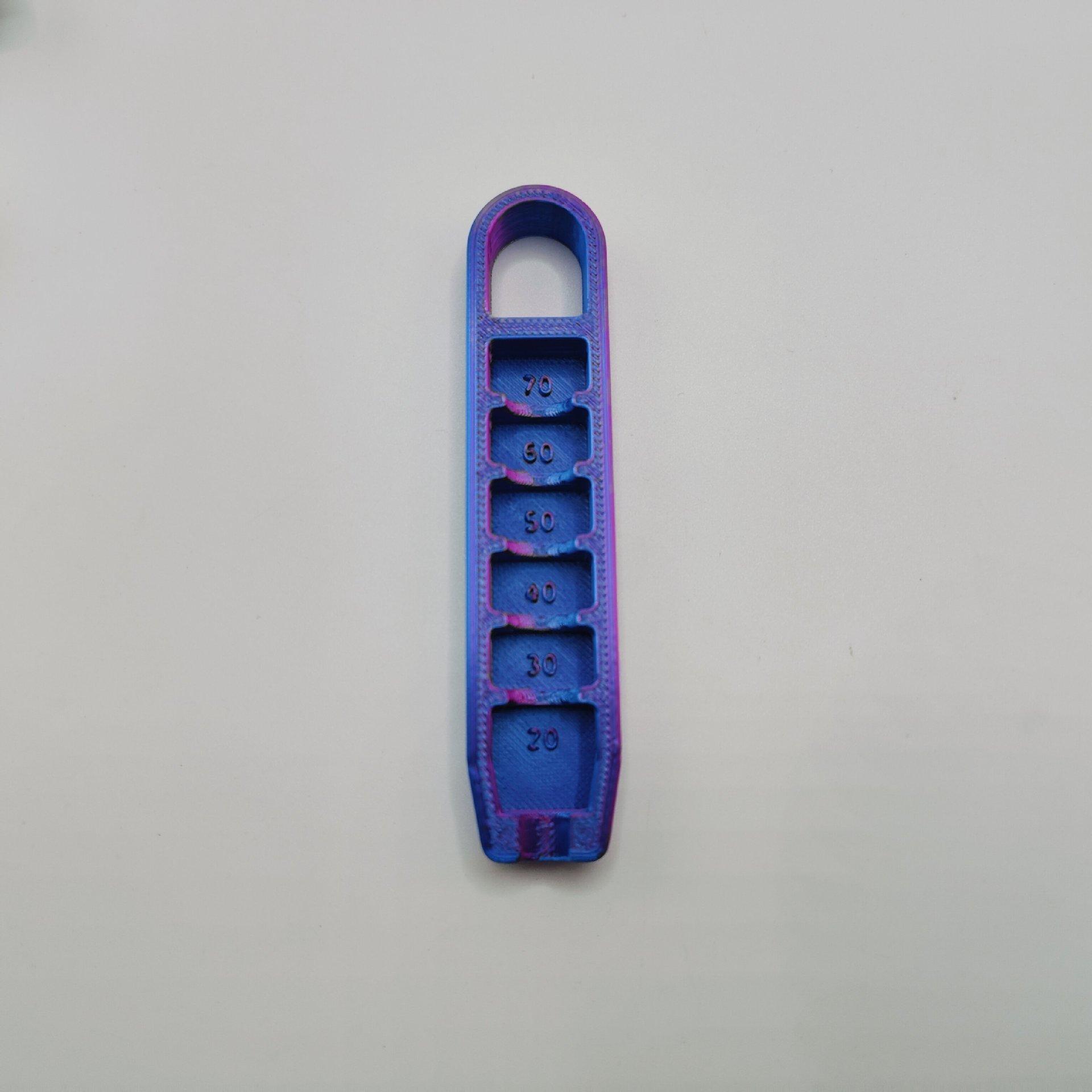 

New Cross-Border Creative Golf Tee Lifter 3D Printed Ornament - Perfect Gift Toy for Golf Enthusiasts темно-синий