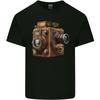 Steampunk Camera Photography Photographer Unisexs Light Cotton TShirt