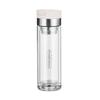 Huoxiang HXB-BL0114 Double Wall Tea Infuser Glass Bottle
