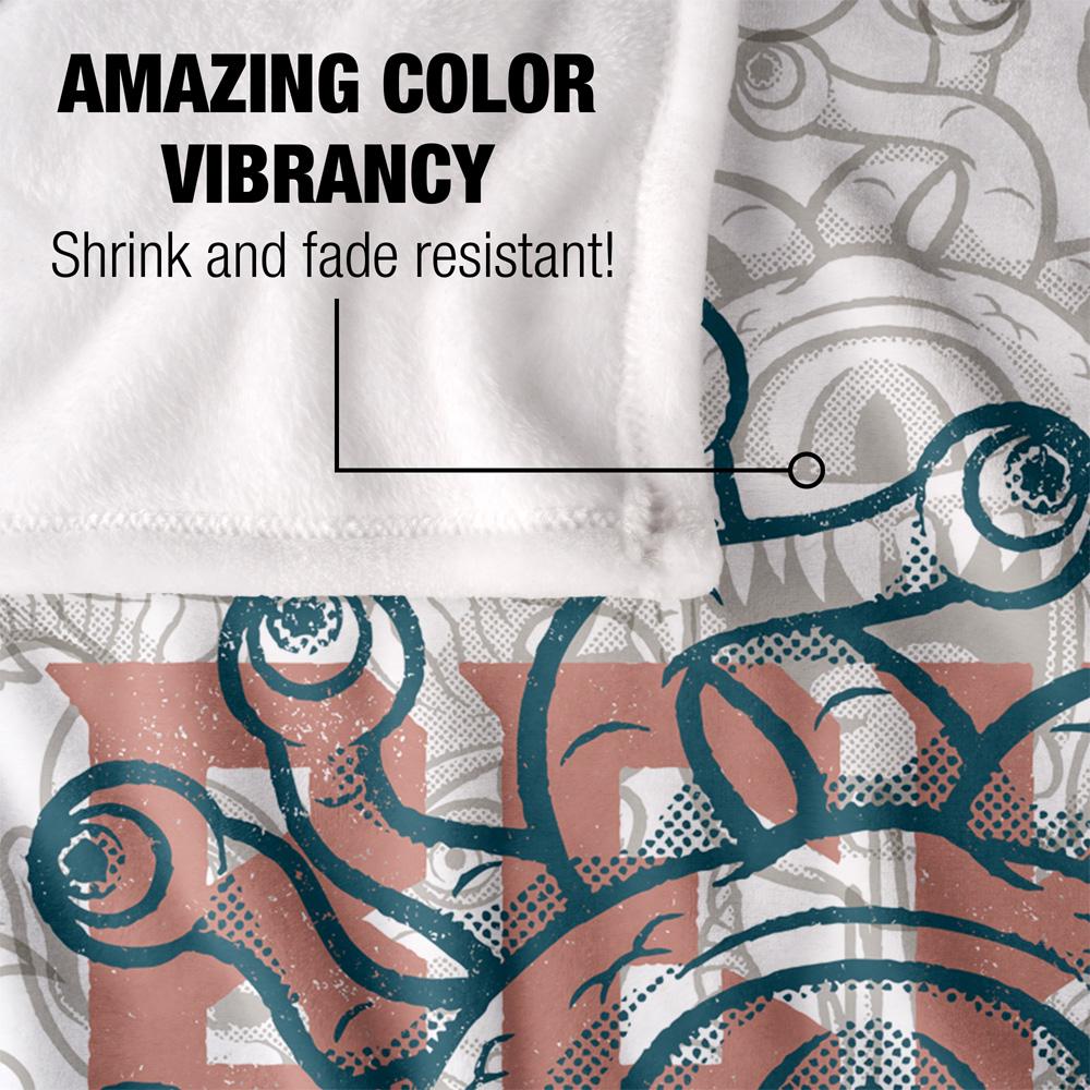 Dungeons & Dragons Retro Beholder Blanket