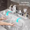 Wall-Mounted Bathroom Organizer with Suction Cup