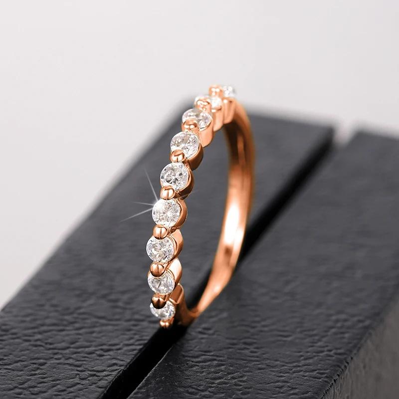 Trendy diamond ring, classic minimalist trendy fashion ring, Korean style stylish tail ring