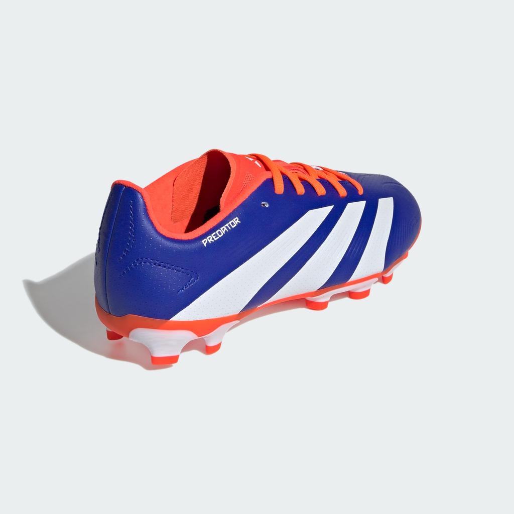 Soccer Cleats for Juniors and Predator LEAGUE for Boys and Lucid Red Cm [Adidas] Kids, HG/AG, Girls, 17-24.5cm, NKE59, Blue/Footwear White/Solar