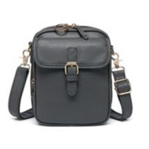 Vintage Torebka na ramię z 10 przegródkami blokującymi RFID, dwuwarstwowa, duża pojemność, torba crossbody, damska, antykradzieżowa, listonoszka