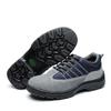 Oulylan Outdoor Comfortable Practical Safety Boots Breathable Steel Toe Labor Shoes Male Anti-smash Puncture Proof Work Sneaker