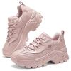 Skechers Hi-Ryze Honey Cake Shoes Sweet Cool Fashion Trend Shock Absorption Wear-Resistant Increased Height Low-Top Dad Shoes Women sneaker 177223-ROS