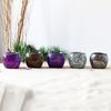 Mosaic Glass Candlestick Wishing Candle Tea Light Holder Dinner Wedding Tabletop Decoration