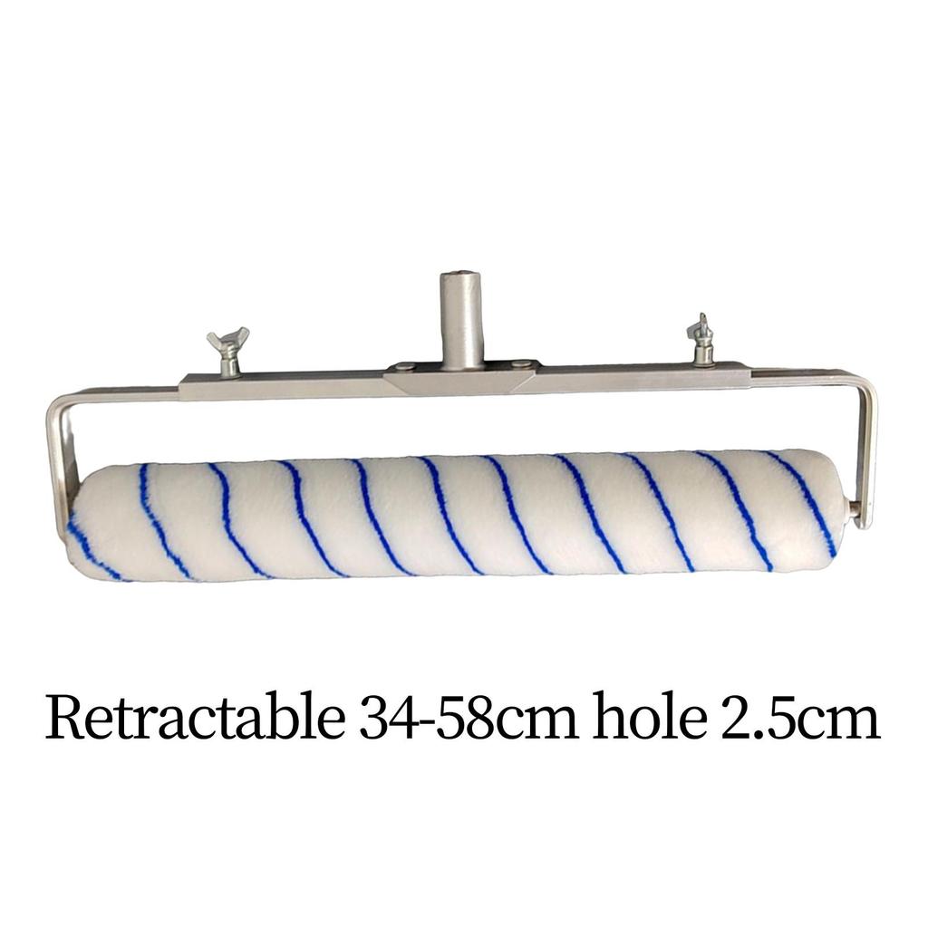 Paint Roller with Frame Adjustable Replace House Painting Supplies Roller Cover for Deck Driveway Kitchen Blacktop Bathroom