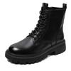 2025 autumn and winter women's shoes new casual Martin boots first layer cowhide British style boots women's short boots