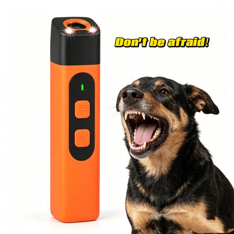 Rechargeable Ultrasonic Pet Training Control Device Dog Barking Deterrent Trainer to Stop Barking