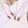 Unique Nezha Inspire Necklace for Trendy Adults and Couples Fashionable Sturdy Alloy Jewelry With Adjustable Chain