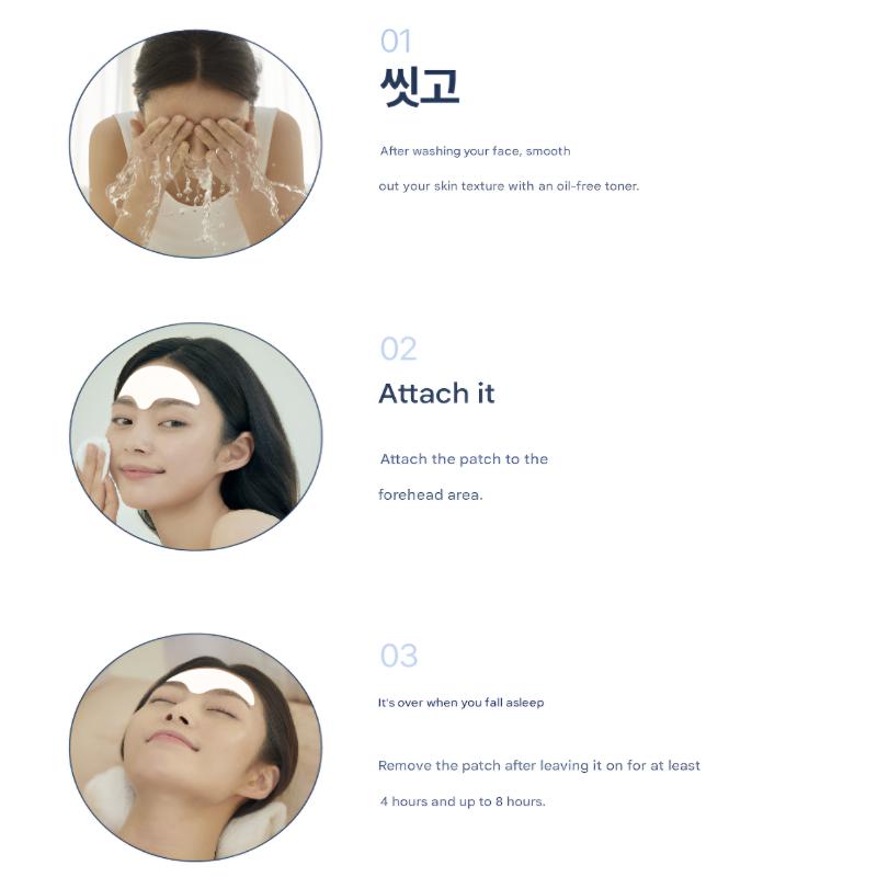 LABOTTACH T-Zone Age Patch 4 Sheets (Collagen & Hyaluronic Acid)