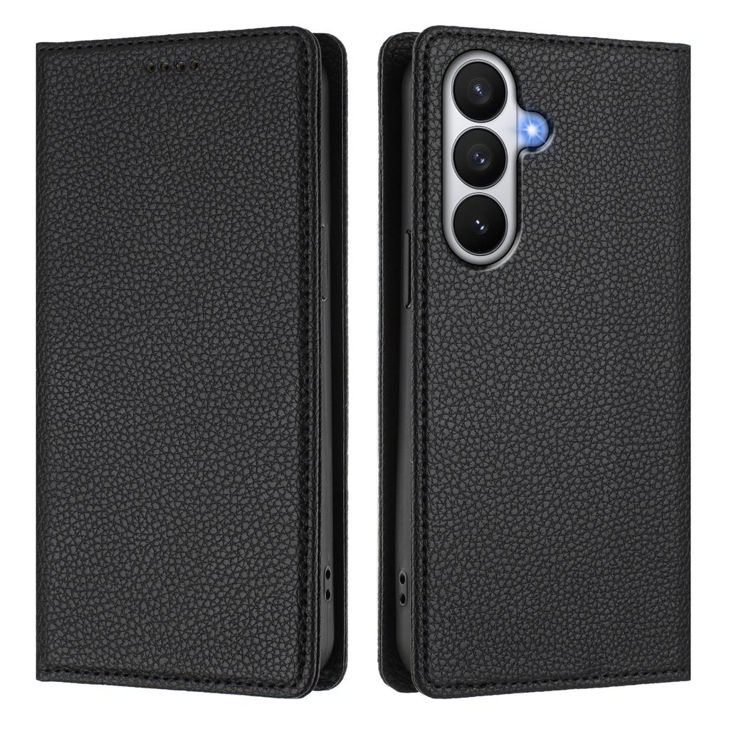 For Samsung Galaxy S26/S26 Pro Wallet Case RFID Blocking Litchi Texture Leather Mobile Cover