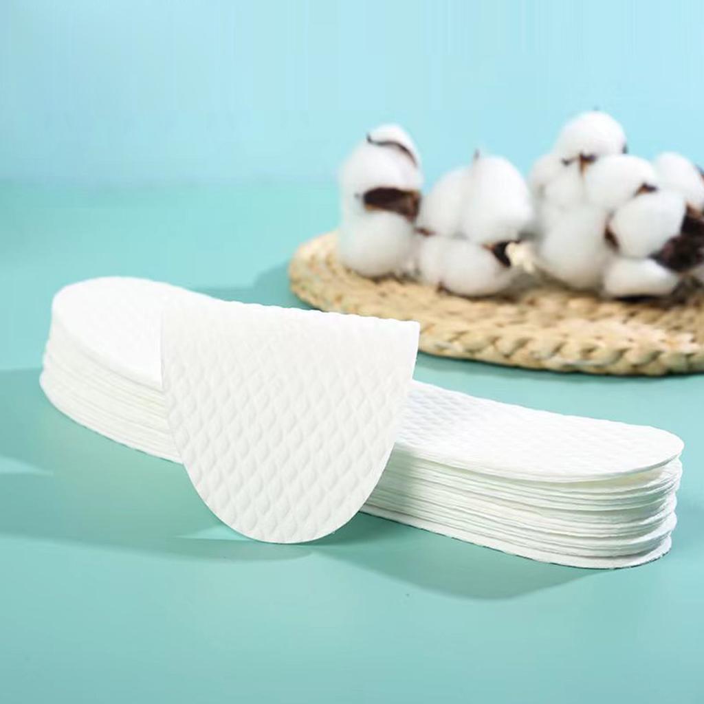 10 Pair Insole Disposable Shoe Pad Insert Breathable Odor Free Comfortable for Sports White 43 Size