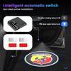 LED Car Door Universal Projector High-definition Welcome Lights For Abarth 124 125 500 500e 1000ps 595 F595 GT 124 Competizione