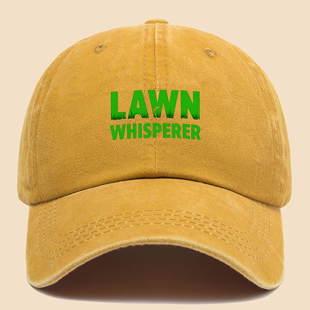 Printed baseball cap urban casual trucker hat solid color simple dad hat adjustable