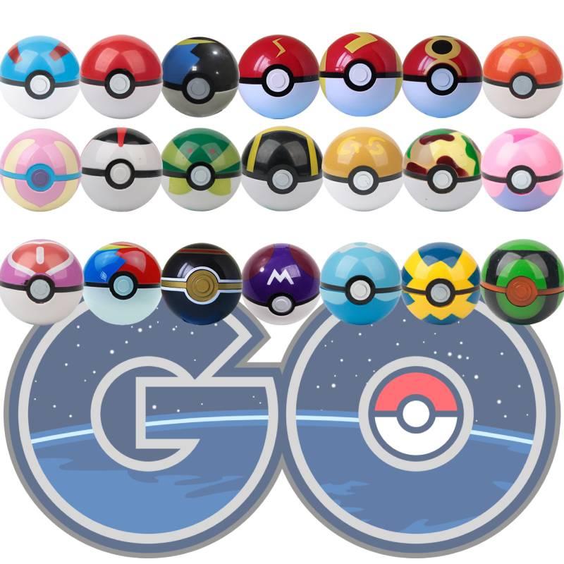 7cm Pocket Monster Master Ball Toy Cute Abs Material Mini Figure For Kids