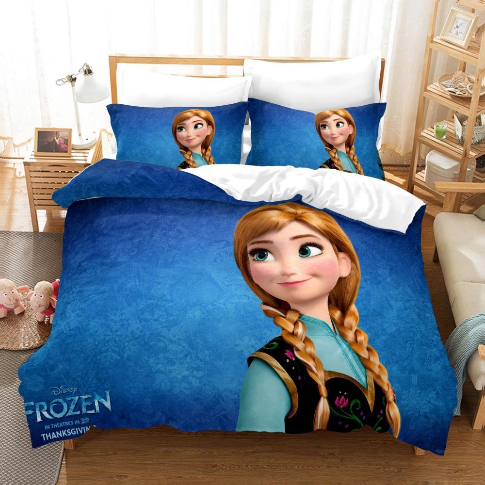 East 3D Digital Printing Quilt Set Three-Piece Set