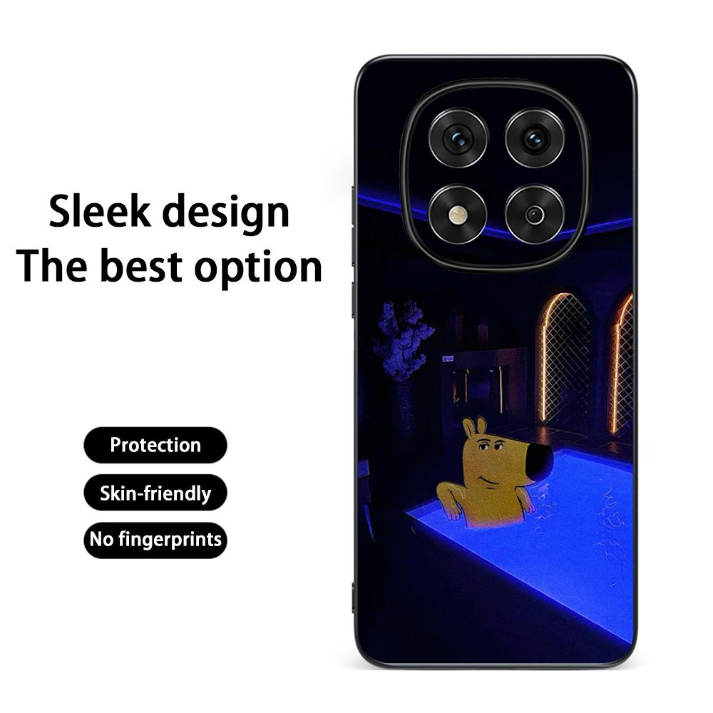 

Chill guy dog fashion hip-hop pattern Phone Case For Redmi Note 14 13 12 11 Pro Plus S 5G 14C A3 Soft Black Phone Cover Redmi Note11Pro4G5G