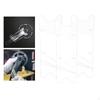 3pcs / Pack Transparent Crank Cover Protective for