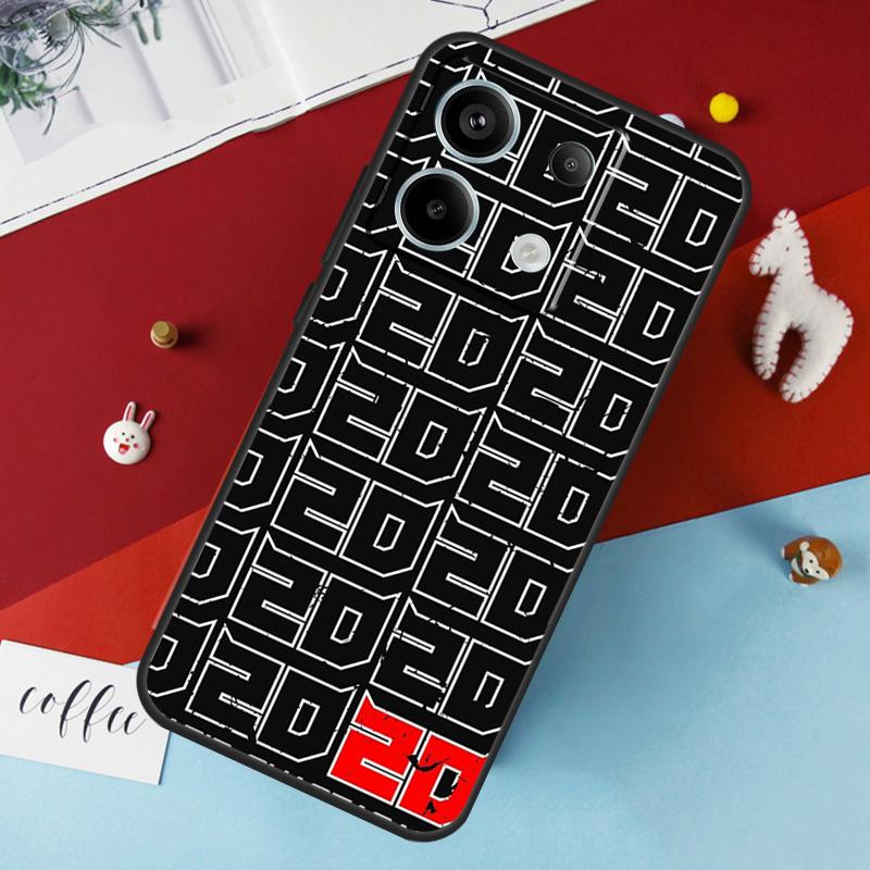 Fabio Quartararo 20 Case For Xiaomi Redmi Note 12 11 10 9 8 13 Pro Plus 12S 11S 10S 9S 10A 9C 10C 12C 13C Cover