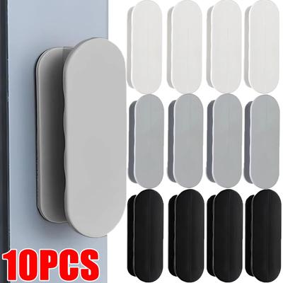 10/2 stuks Klemvrije Deurklink Keukenkastgrepen Zelfklevende Toiletraam Schuifdeurknoppen Meubelbeslag Handgrepen