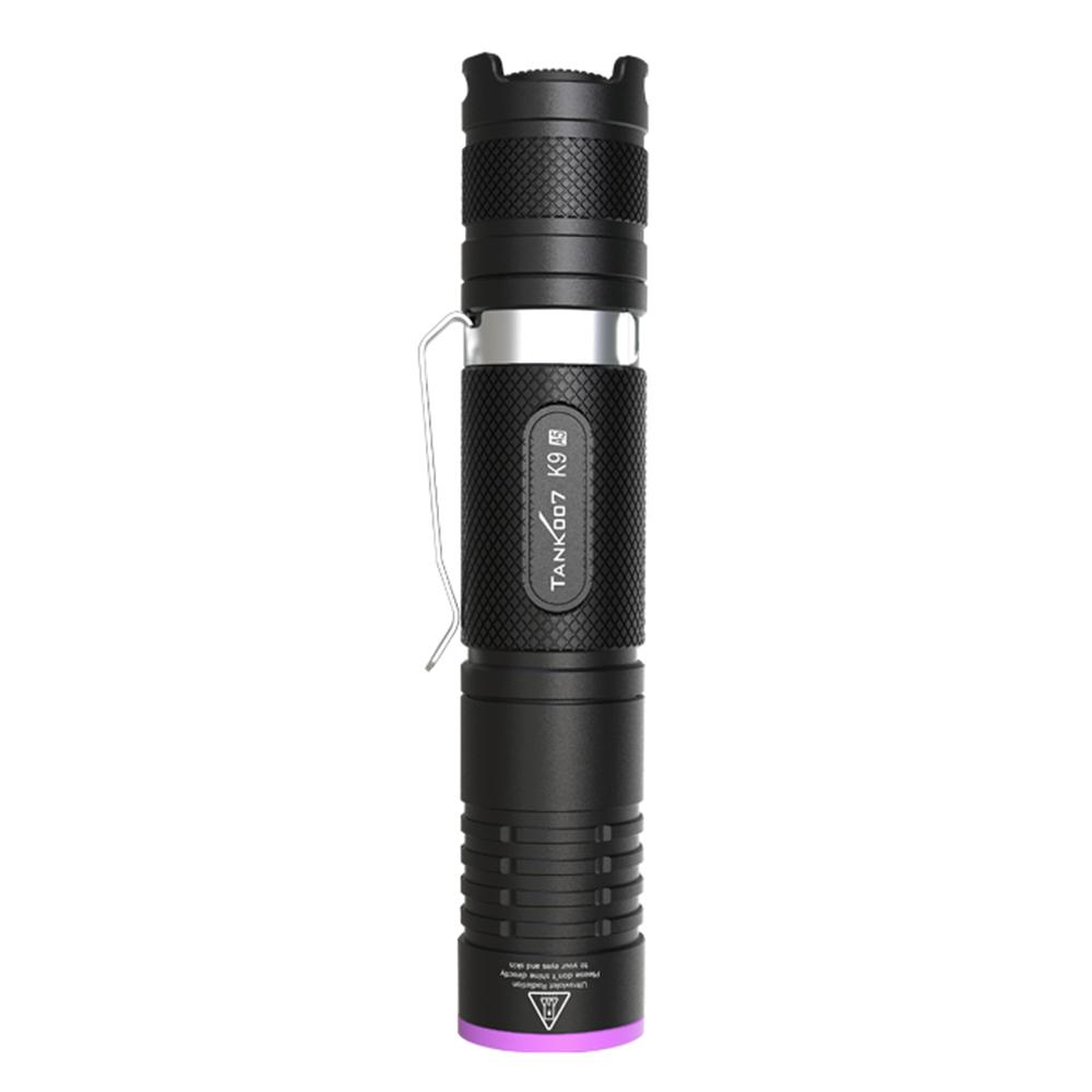 

TANK007 K9A5 365nm UV Flashlight Fluorescence Detection IPX8 Waterproof Rechargeable LED Torch A
