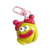 Large Silly Sausage Keychain For Girls Bold Bag Clip Lightweight Resin Key Ring Soft Resin Keychain Decors