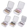 5Pcs Bionic Fishing Baits with Sharp Hook Compact Design Portable Rotatable Saltwater Freshwater Swimbaits Fly Fishing Lures