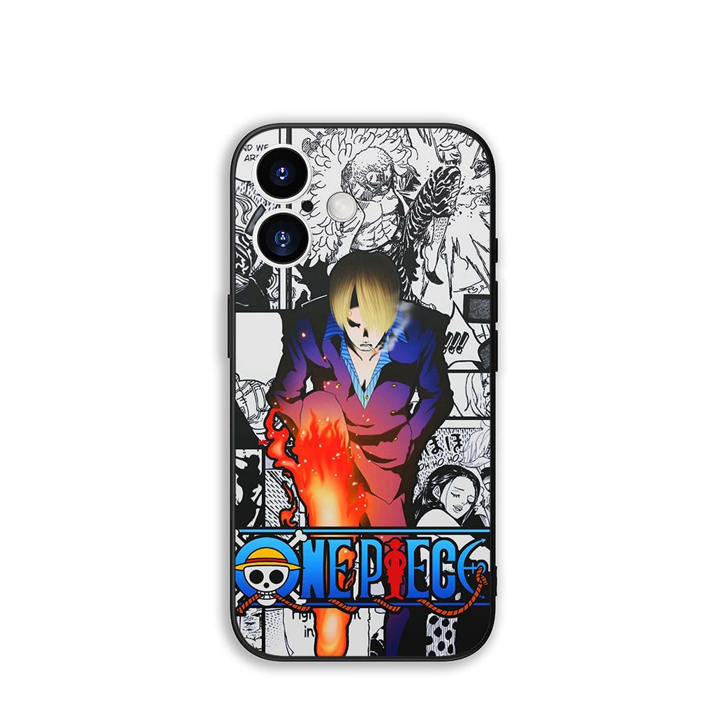 for Motorola Moto G54 G05 G24 G55 G75 G9 G85 G15 G57 G86 Power Edge 50 30 Ultra Fusion neo Pro Case Anime Luffy ONE PIECE Sanji