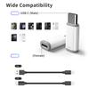Type C To Connector Adapter Portable Charger Adapter Intelligent  Chip Protections Pocket Charging Adapter for Phone  16