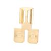 30Pcs Brass Automotive Double Spades Connectors Quick Disconnect Electrical 2 Way Wire Terminals Adapter Enduring