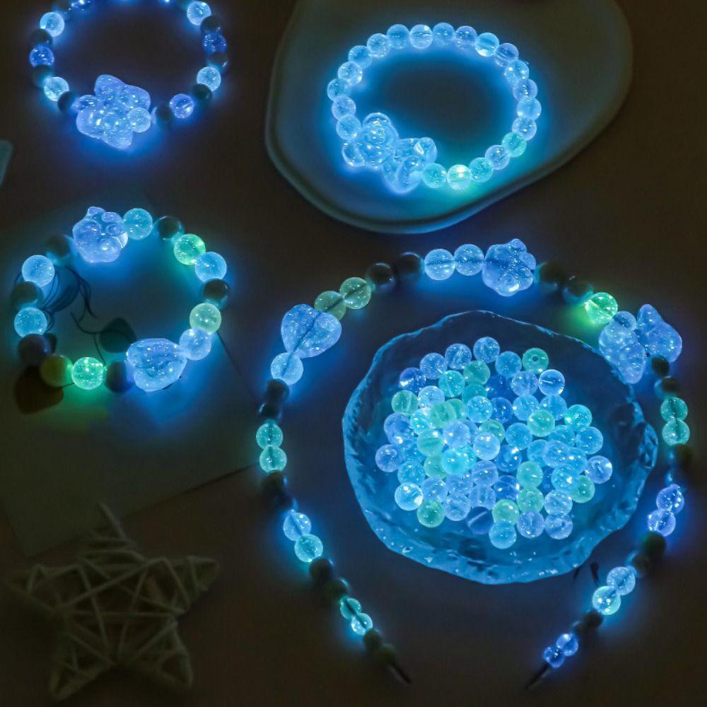 Creative Beads Bracelet Making Kit Acrylic Beads Toys for Children Girl  Keychain Making