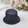 Mini Top Hat 9cm EVA Baby Toppers for Dolls Crafts Black/White Pet Costume Accessory