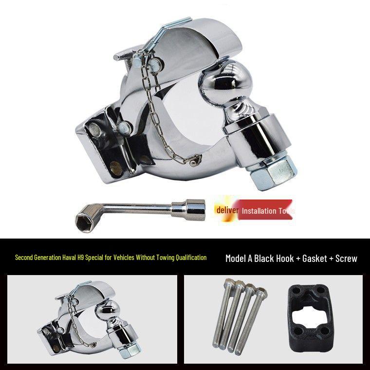 Tow Hook for 2020-2024 Haval H9: Great Wall 2nd Gen, 157 Model Rogue Tiger