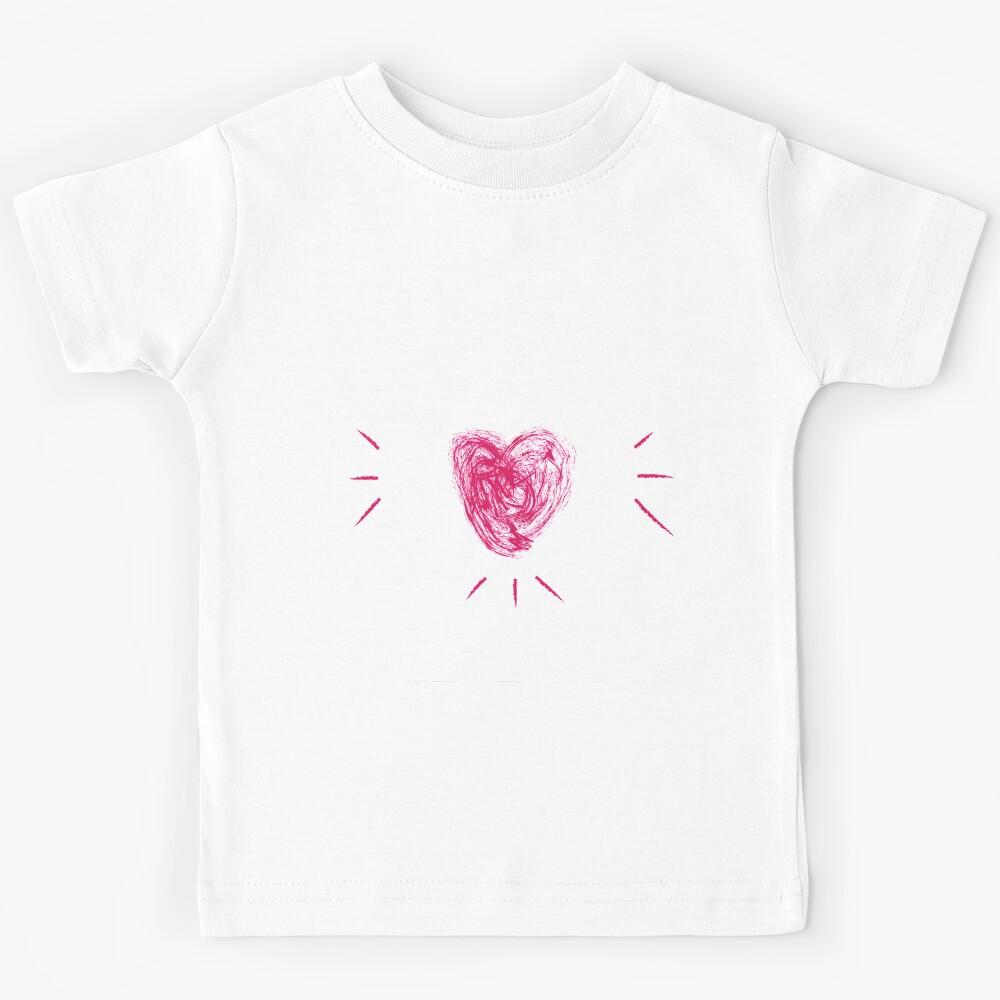 I Love K-Pop I Love S.Korea Kids T-Shirt 120