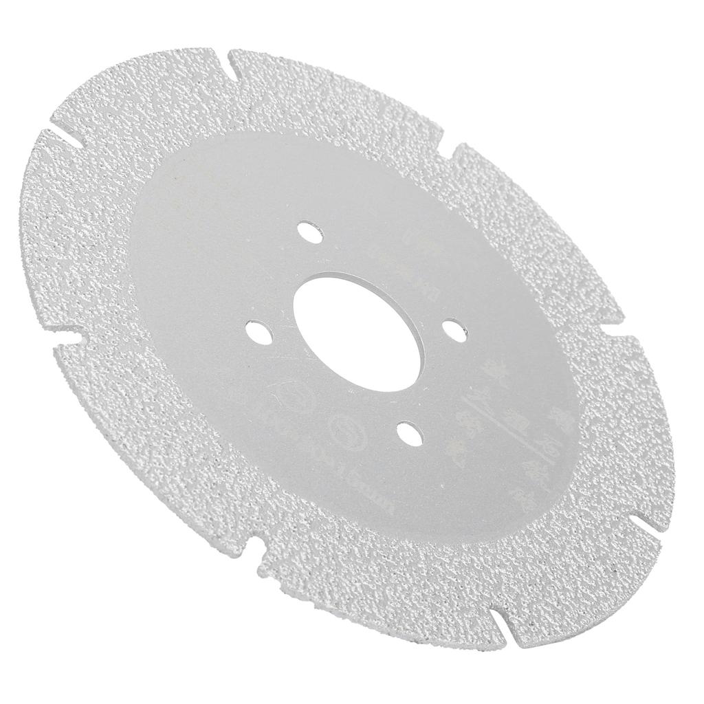 Brazed Saw Blade Marble Cutting Disc Polishing Grinding Wheel Hardware Tools Silver