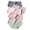 5Pcs/Set Cotton Panties Women Breathable Underwear Cute Bow Girls Briefs Sexy Low Waist Ladies Panty Soft Female Lingeries